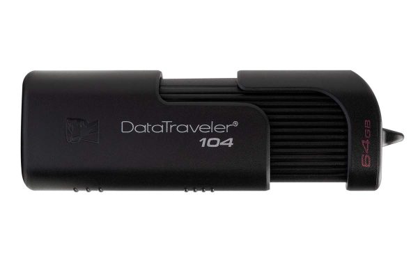 Kingston 64GB DT104 USB 2.0 Flash Drive